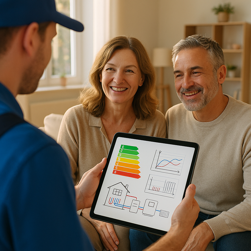 Energieberatung mit Tablet - Digitale Kundenberatung