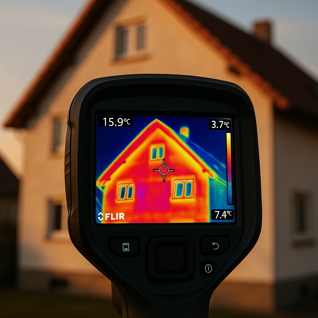 Thermografie-Analyse zur Energieberatung in Marburg